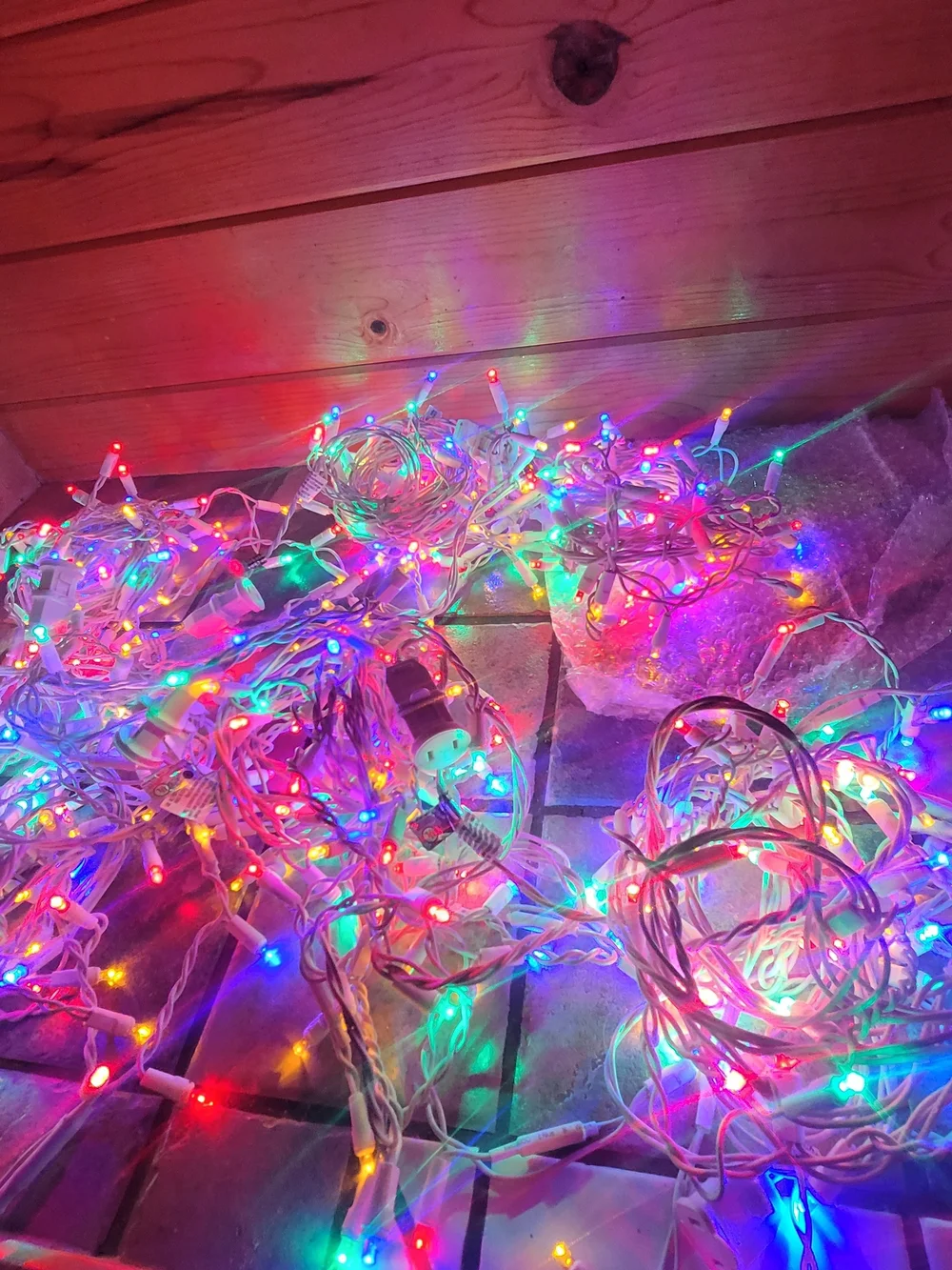 Multi-Color Holiday Icicle LED Lights - Home Holiday